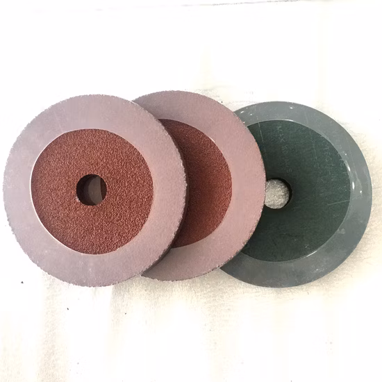 Disco de fibra de disco de lijado abrasivo de óxido de aluminio personalizado de 5 pulgadas y 125 mm con orificio central