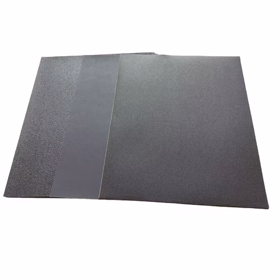 Papel abrasivo impermeable coreano de 9*11 pulgadas, papel de lija de óxido de aluminio, papel de lija