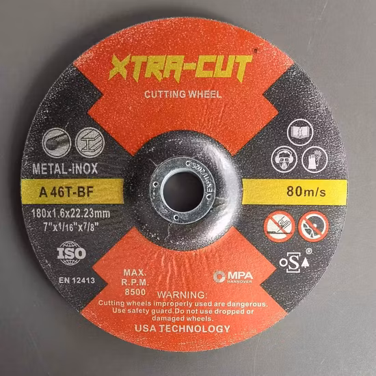 Discos para corte de metales Pegatec de 4,5'' Rueda de corte China de 1 mm